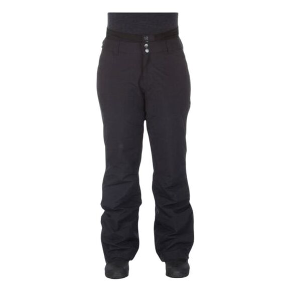 Moosejaw Insulated Ski Snow Pants Black Waterproof Softshell 12 - Picture 1 of 9